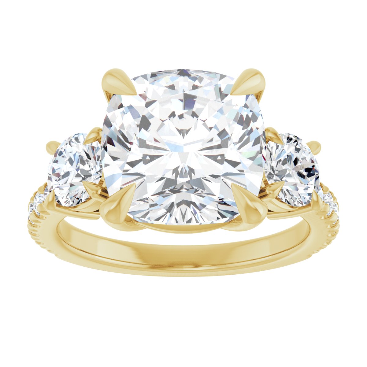 Three-Stone Engagement Ring