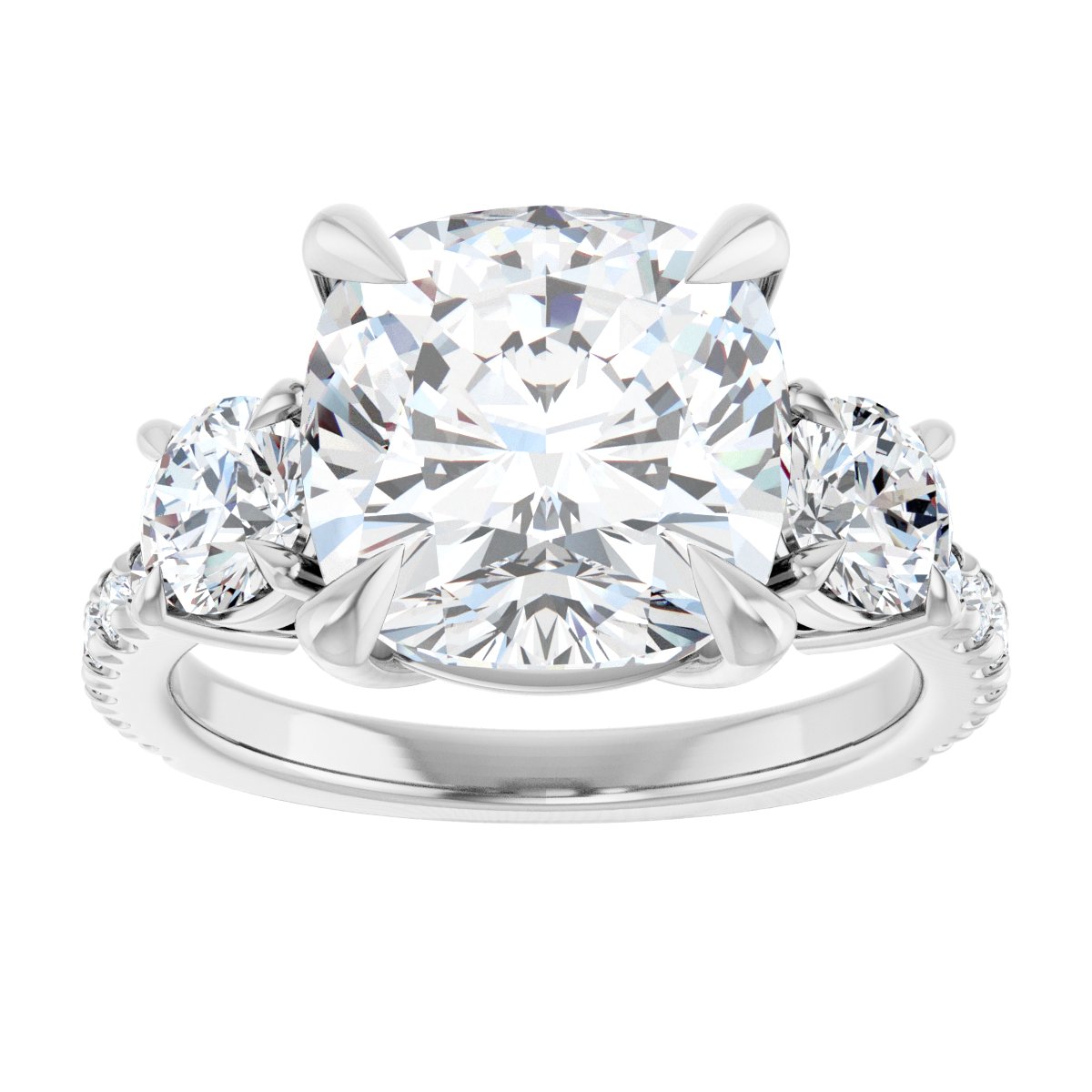 Three-Stone Engagement Ring