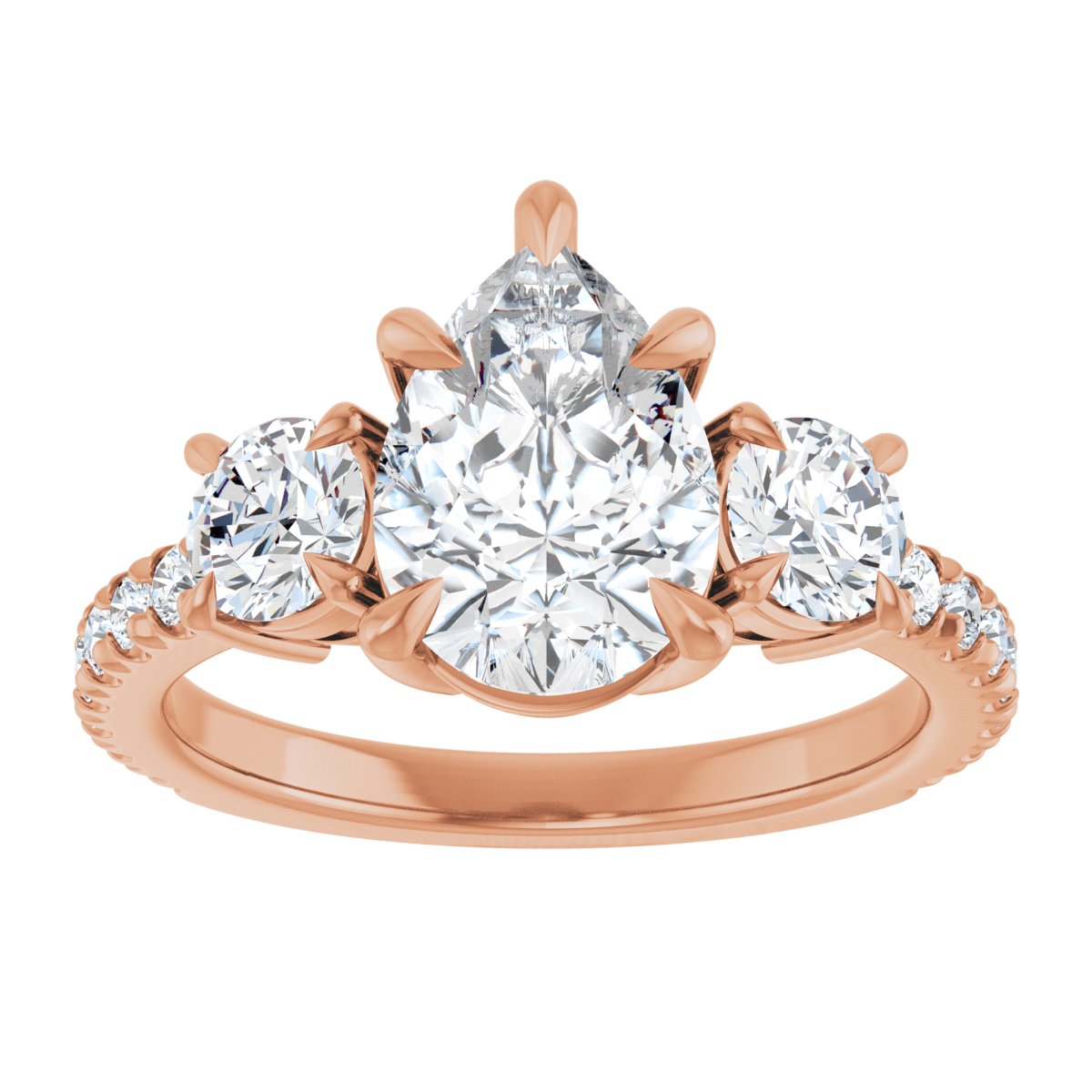 Three-Stone Engagement Ring
