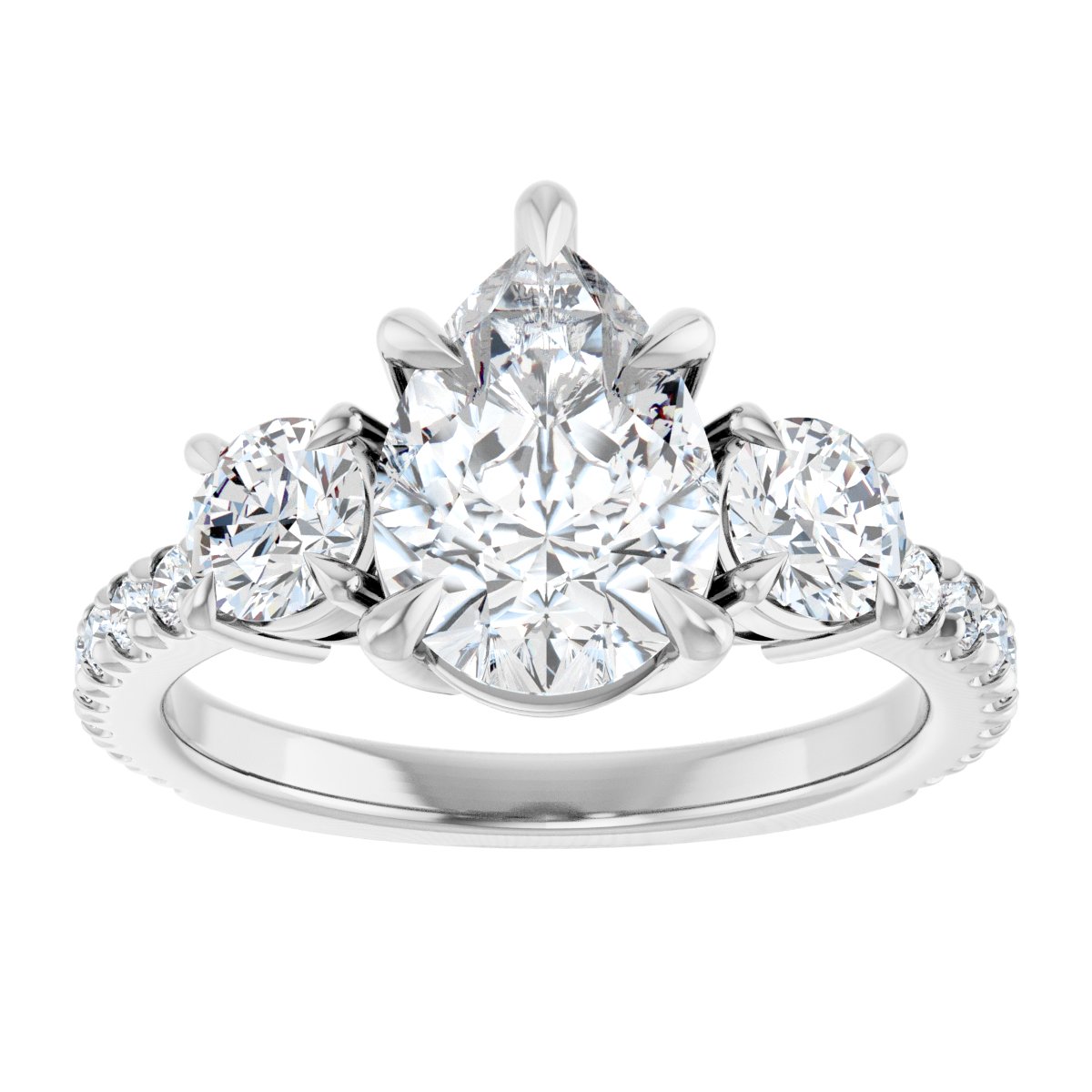 Three-Stone Engagement Ring