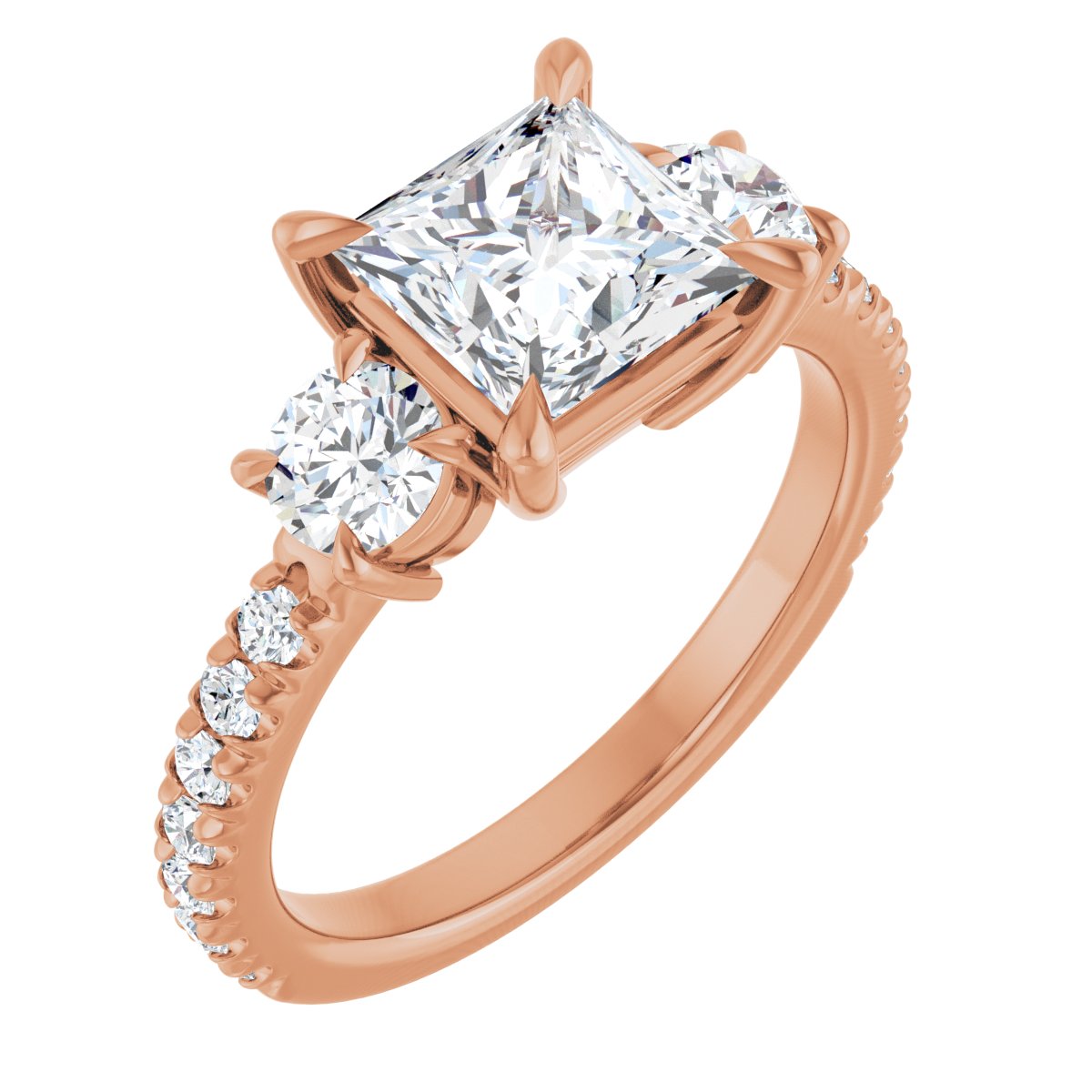 Three-Stone Engagement Ring