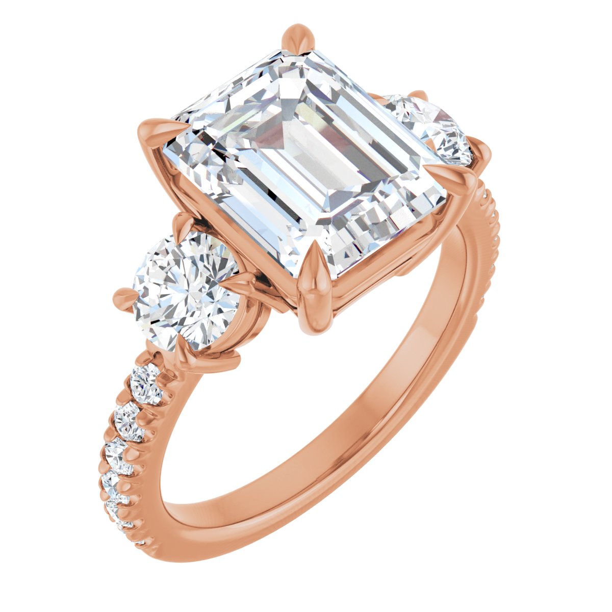 Three-Stone Engagement Ring