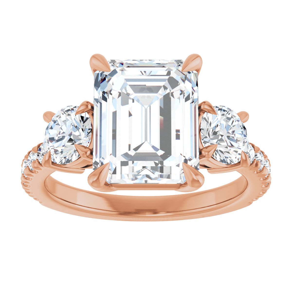 Three-Stone Engagement Ring