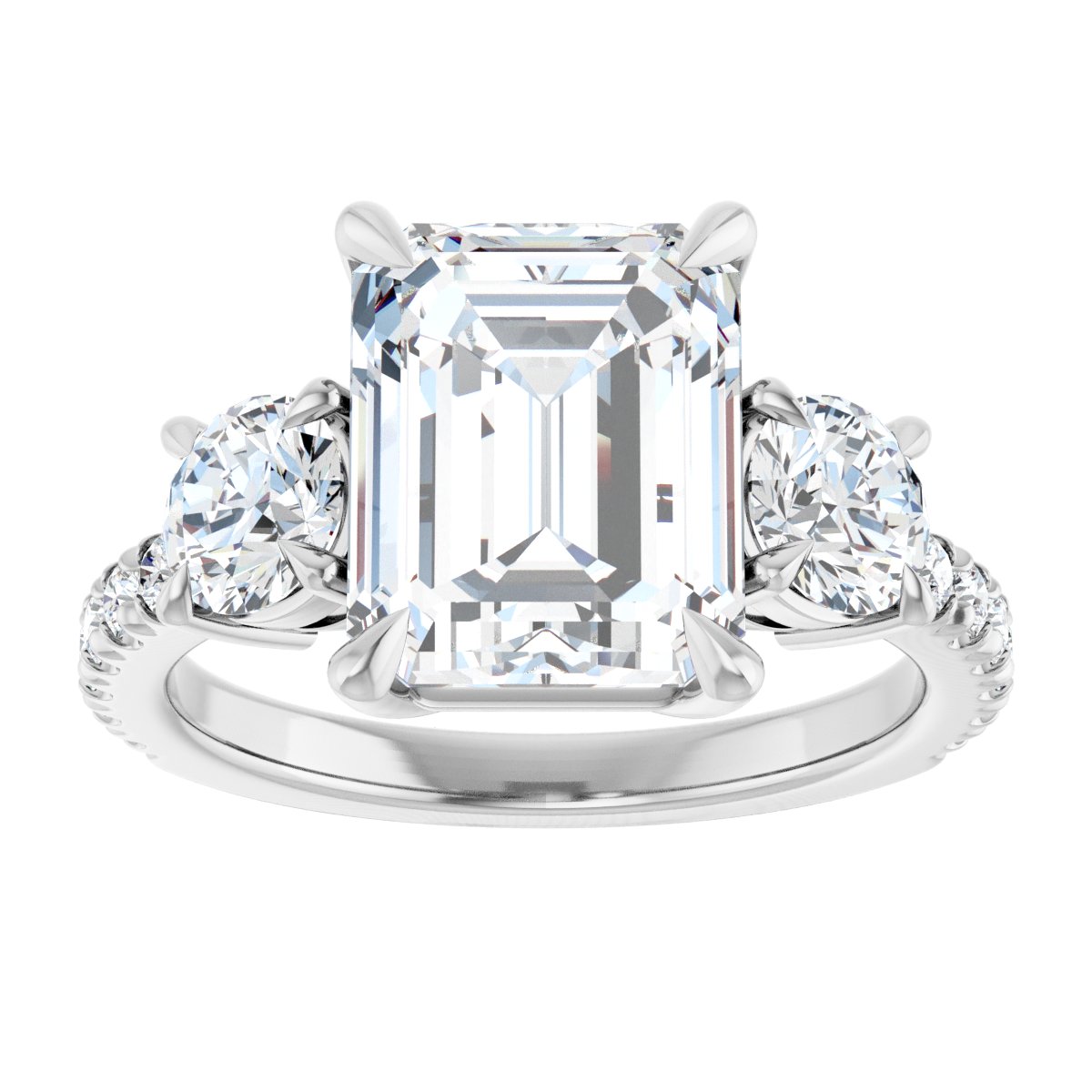 Three-Stone Engagement Ring