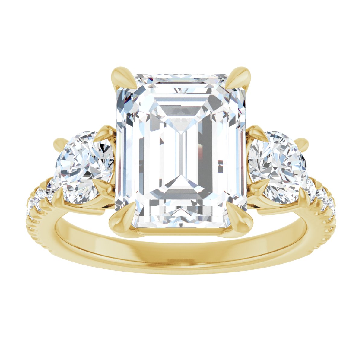 Three-Stone Engagement Ring