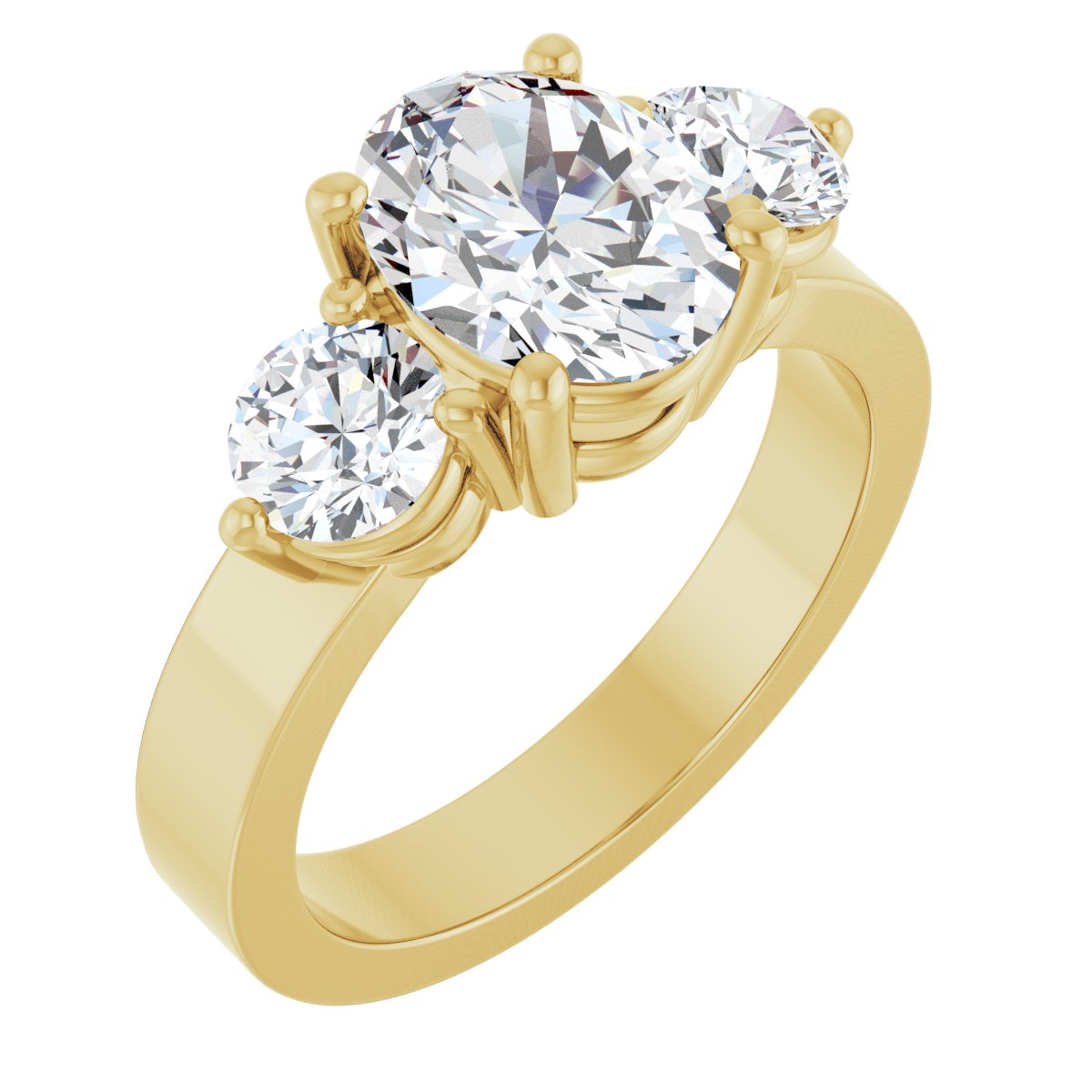 Three-Stone Engagement Ring