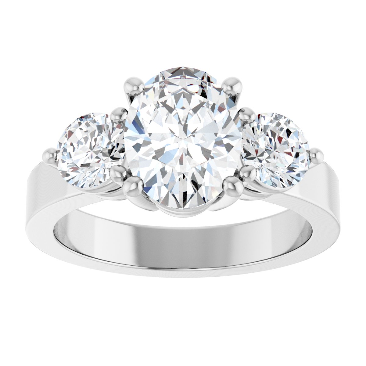 Three-Stone Engagement Ring