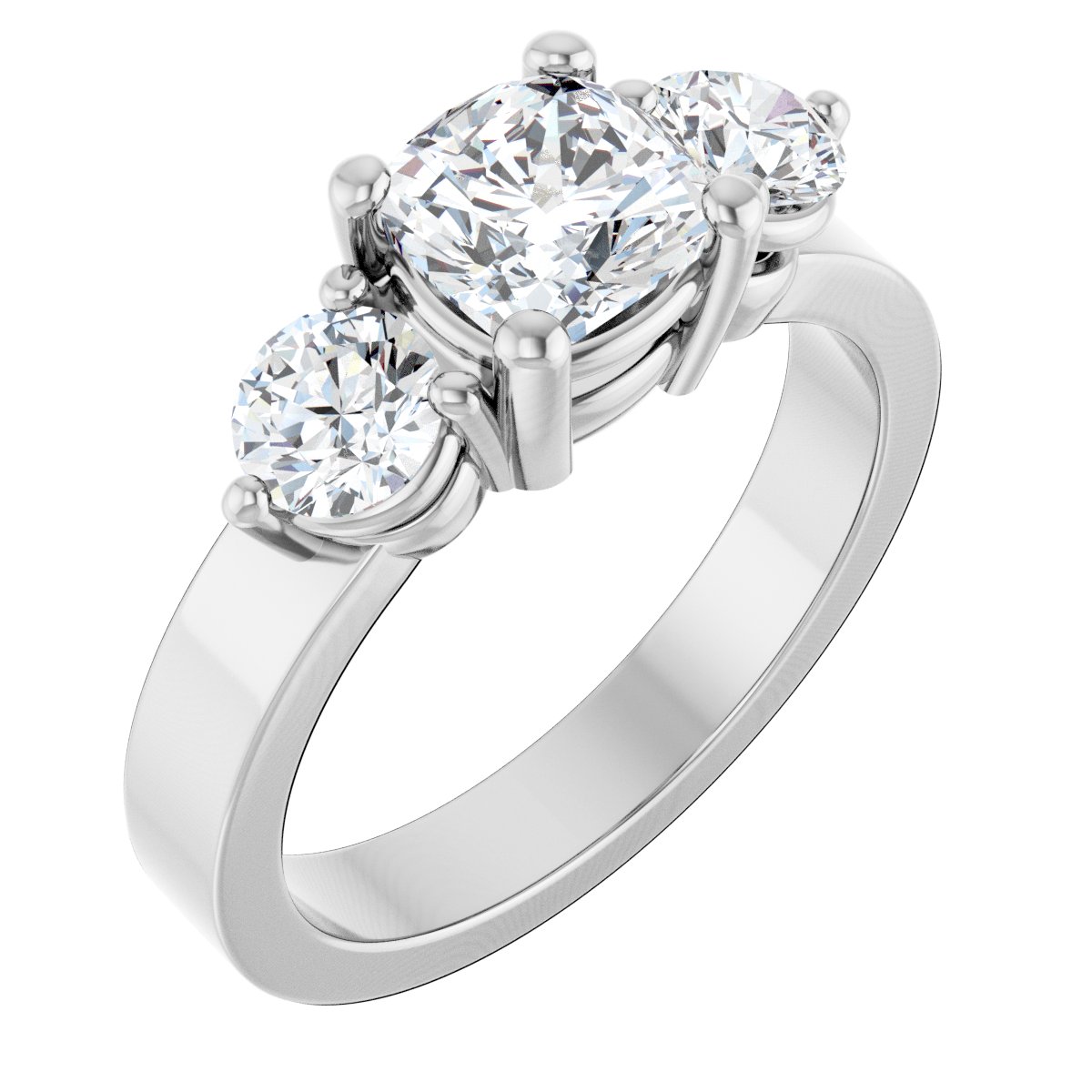 Three-Stone Engagement Ring