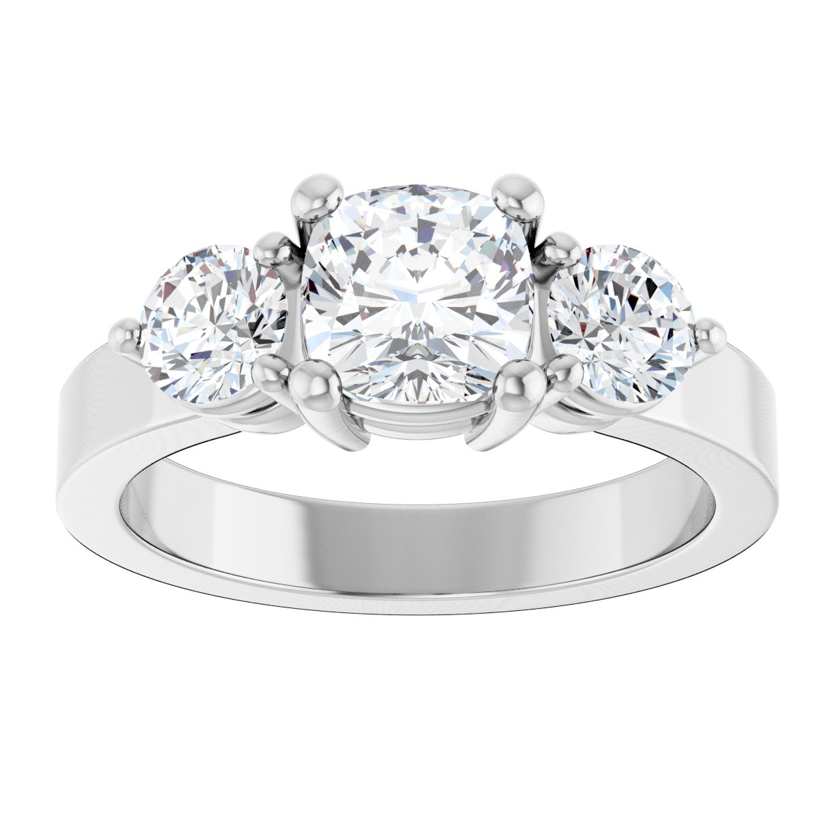 Three-Stone Engagement Ring