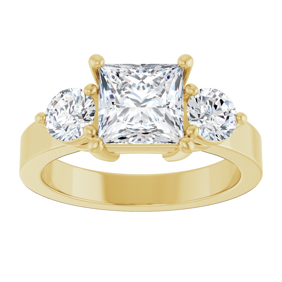 Three-Stone Engagement Ring