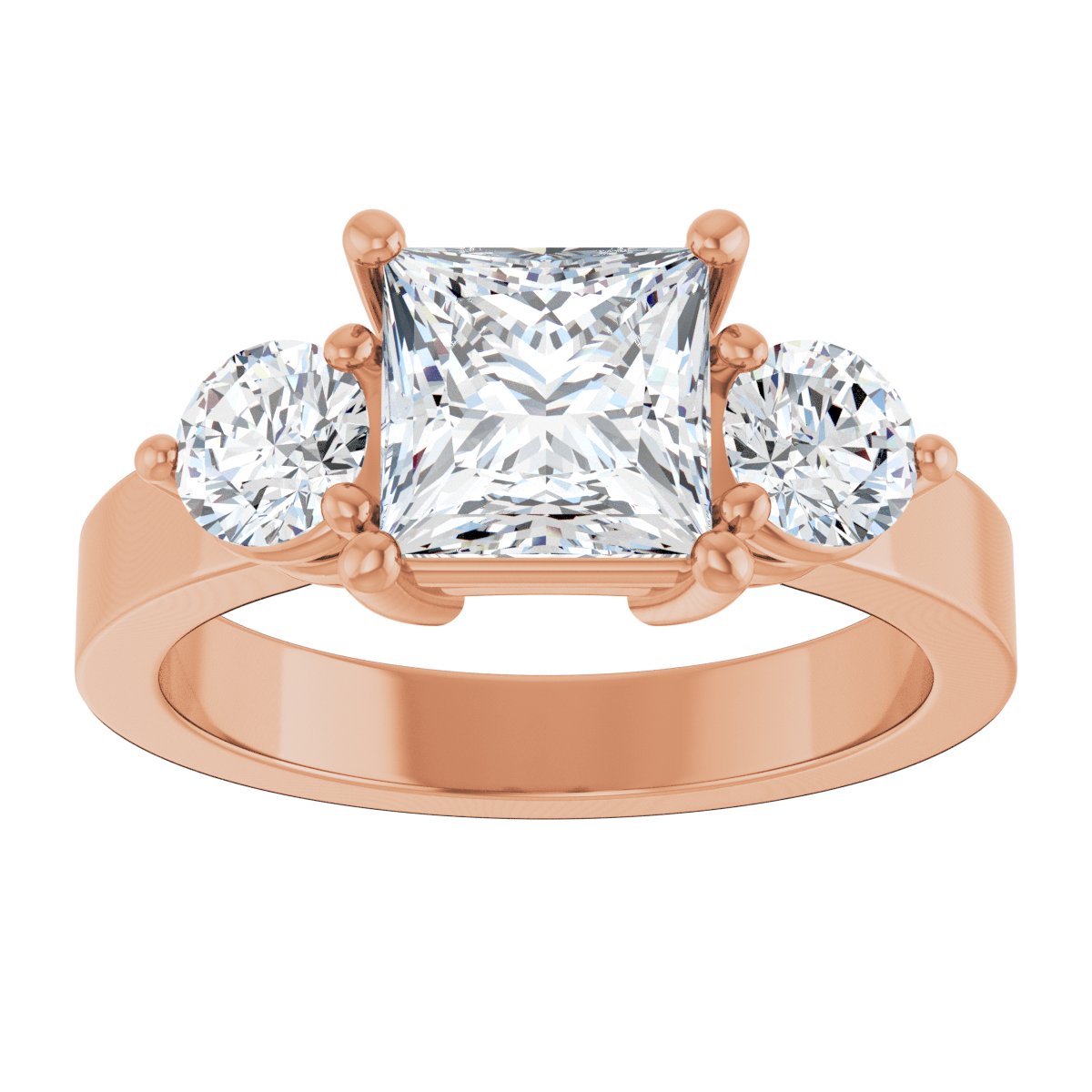 Three-Stone Engagement Ring