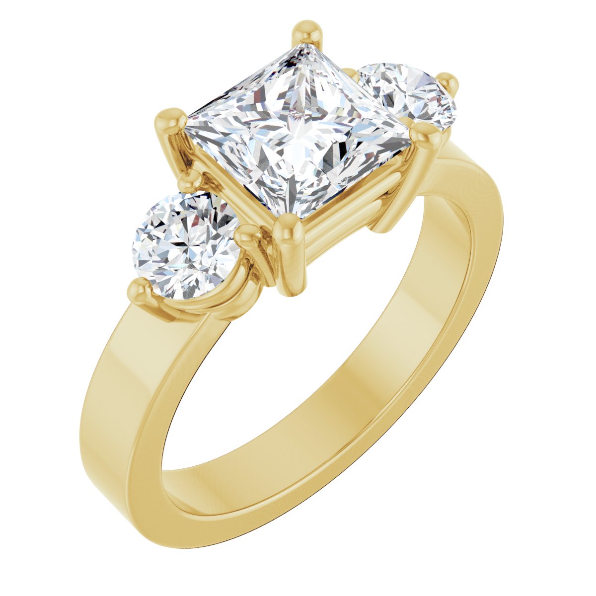 Three-Stone Engagement Ring