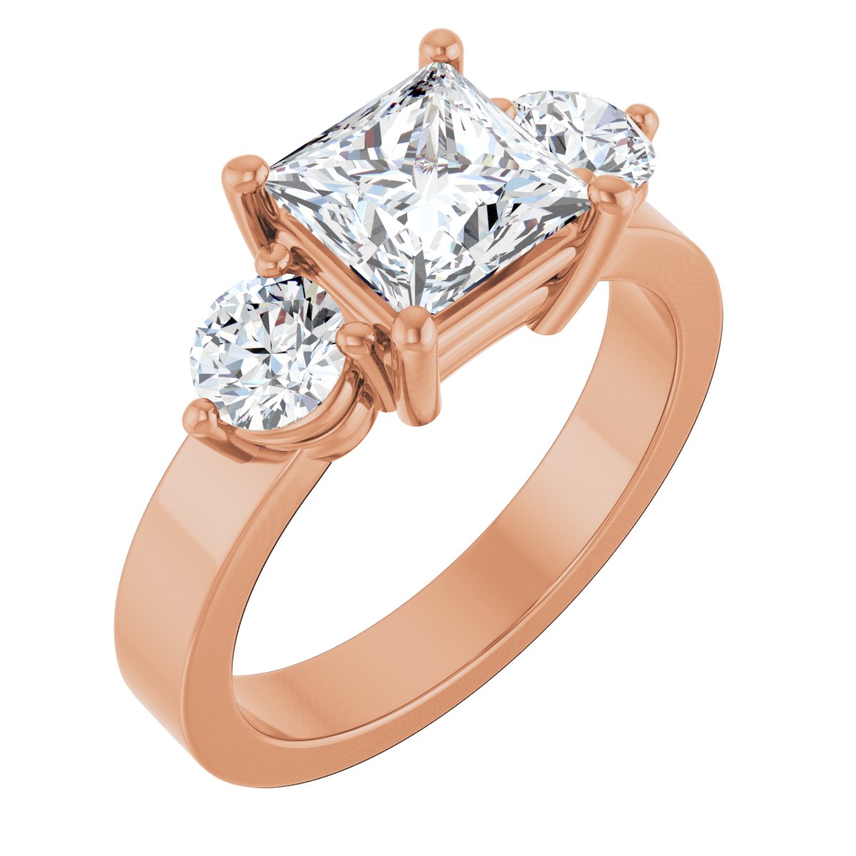 Three-Stone Engagement Ring