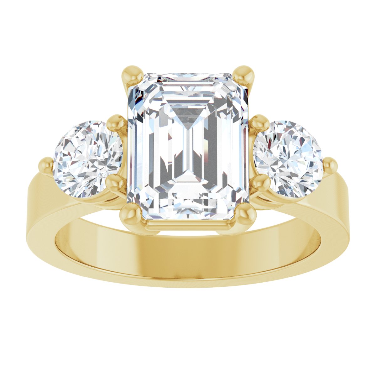 Three-Stone Engagement Ring