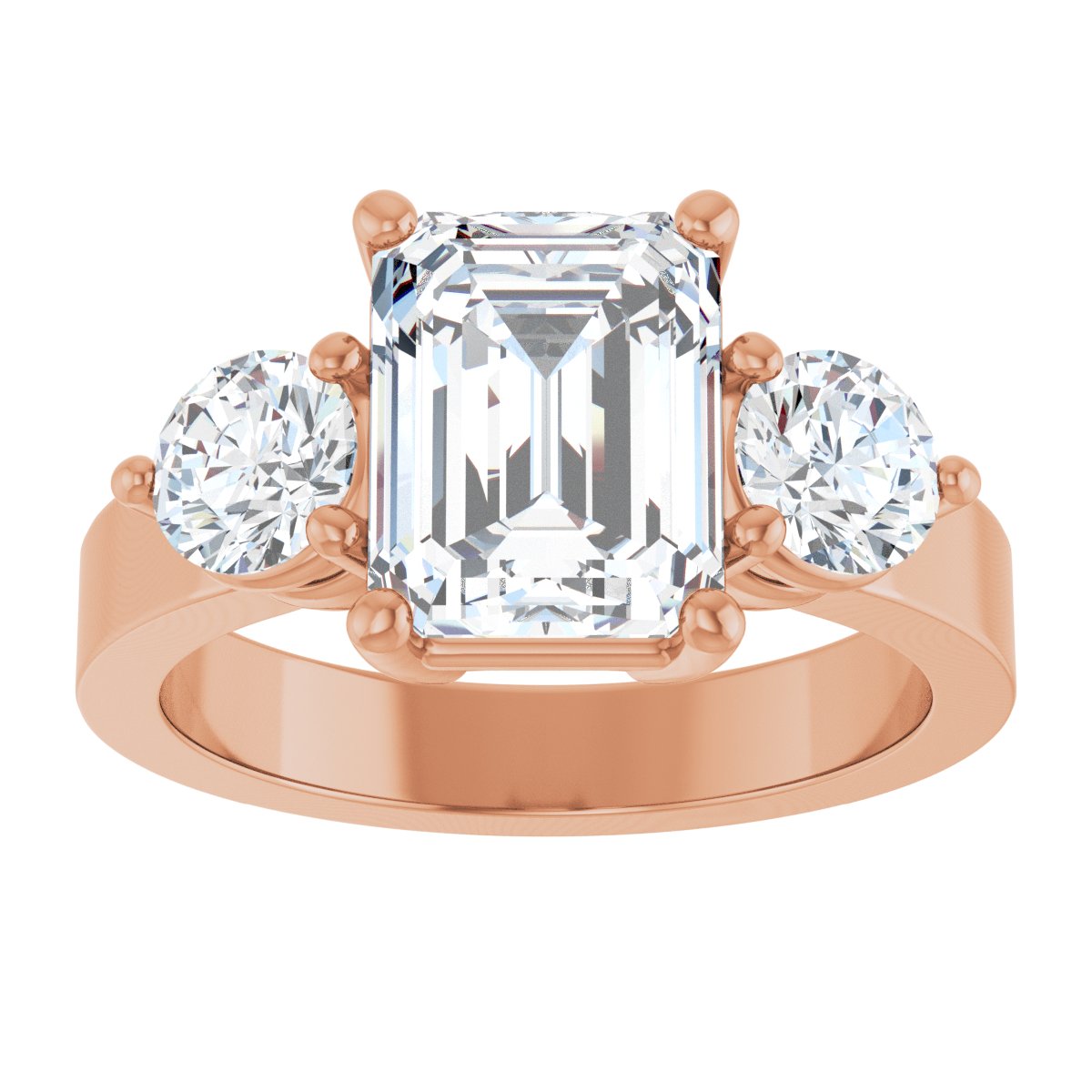Three-Stone Engagement Ring