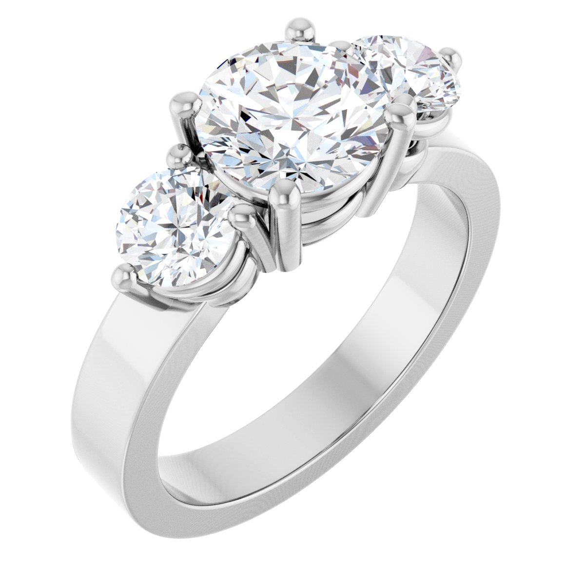 Three-Stone Engagement Ring