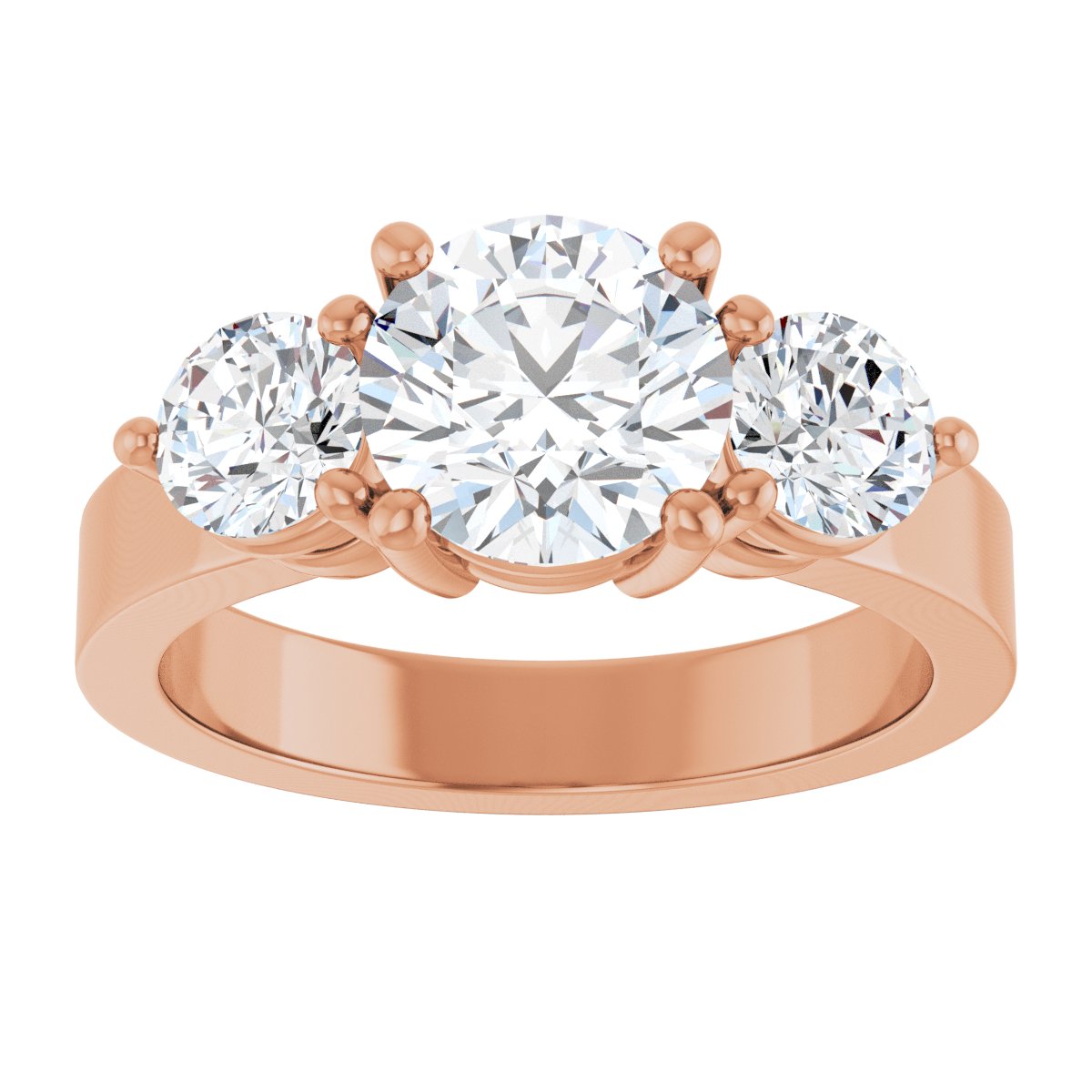 Three-Stone Engagement Ring