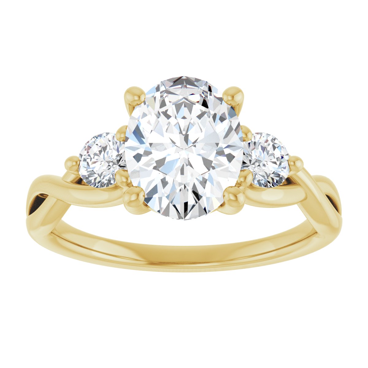 Three-Stone Engagement Ring
