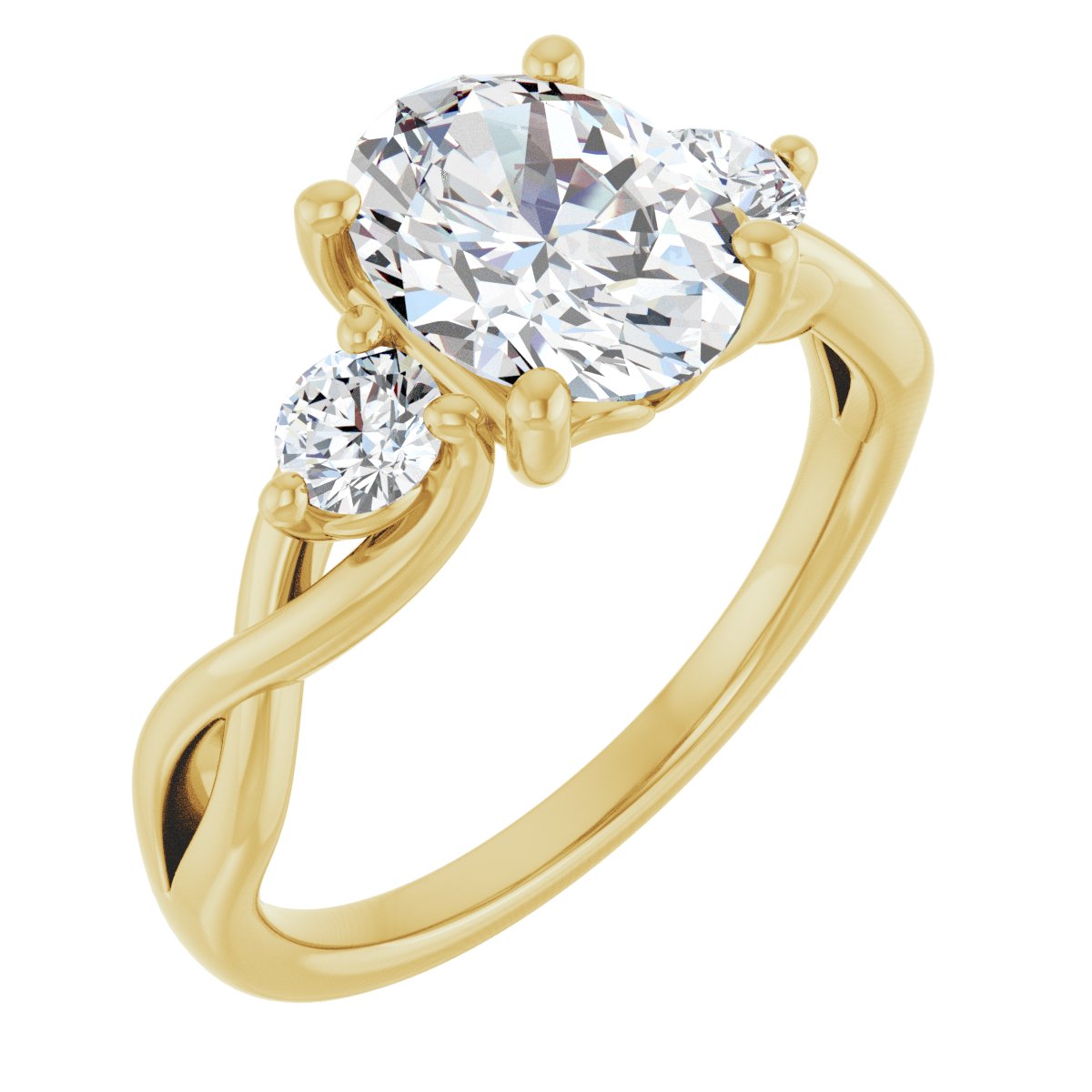 Three-Stone Engagement Ring