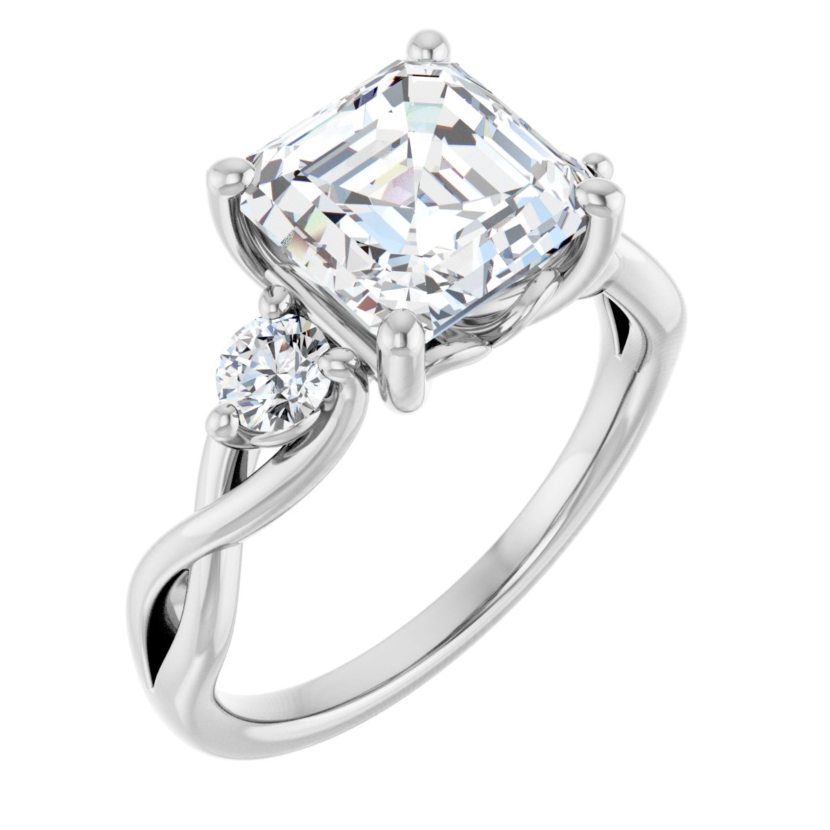 Three-Stone Engagement Ring
