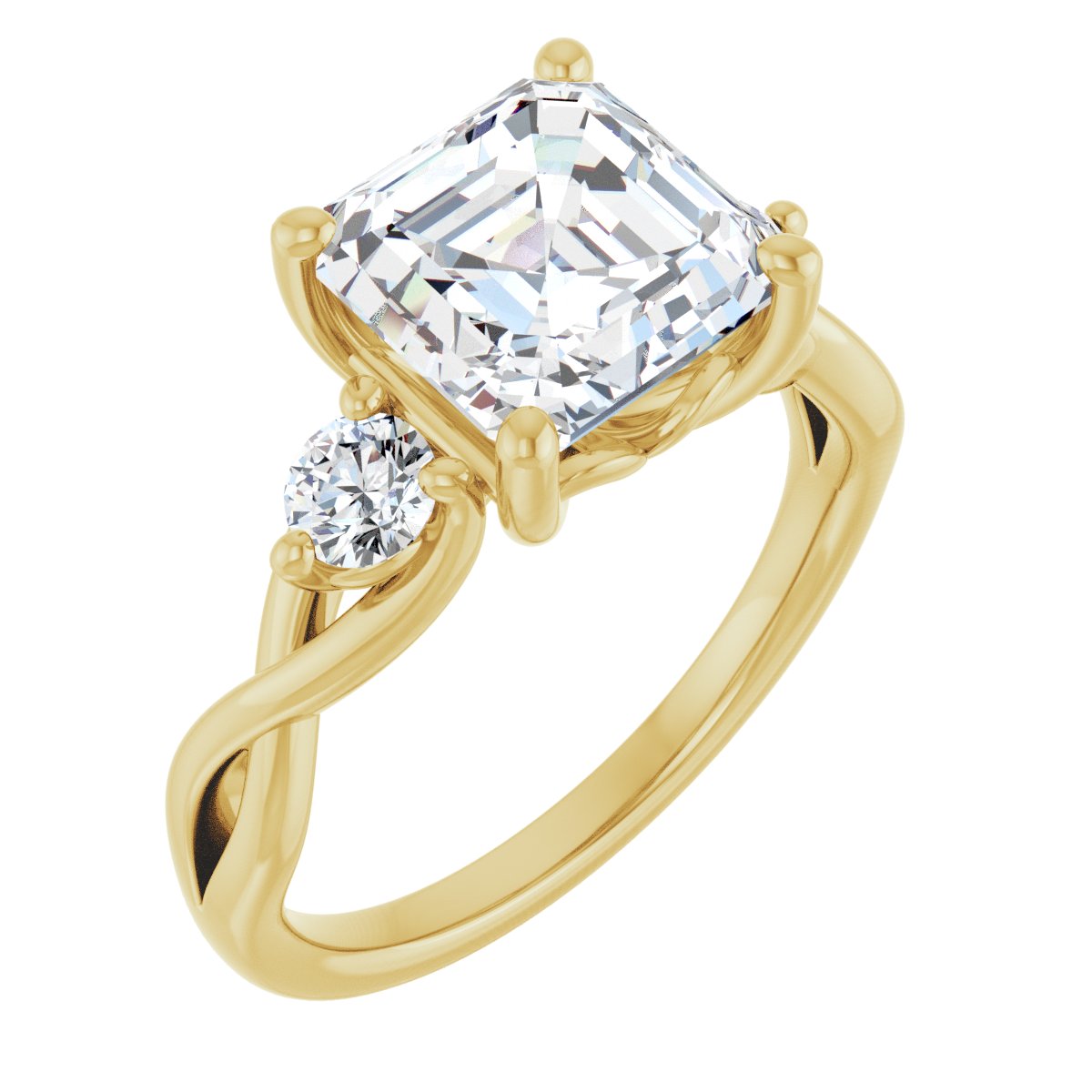 Three-Stone Engagement Ring
