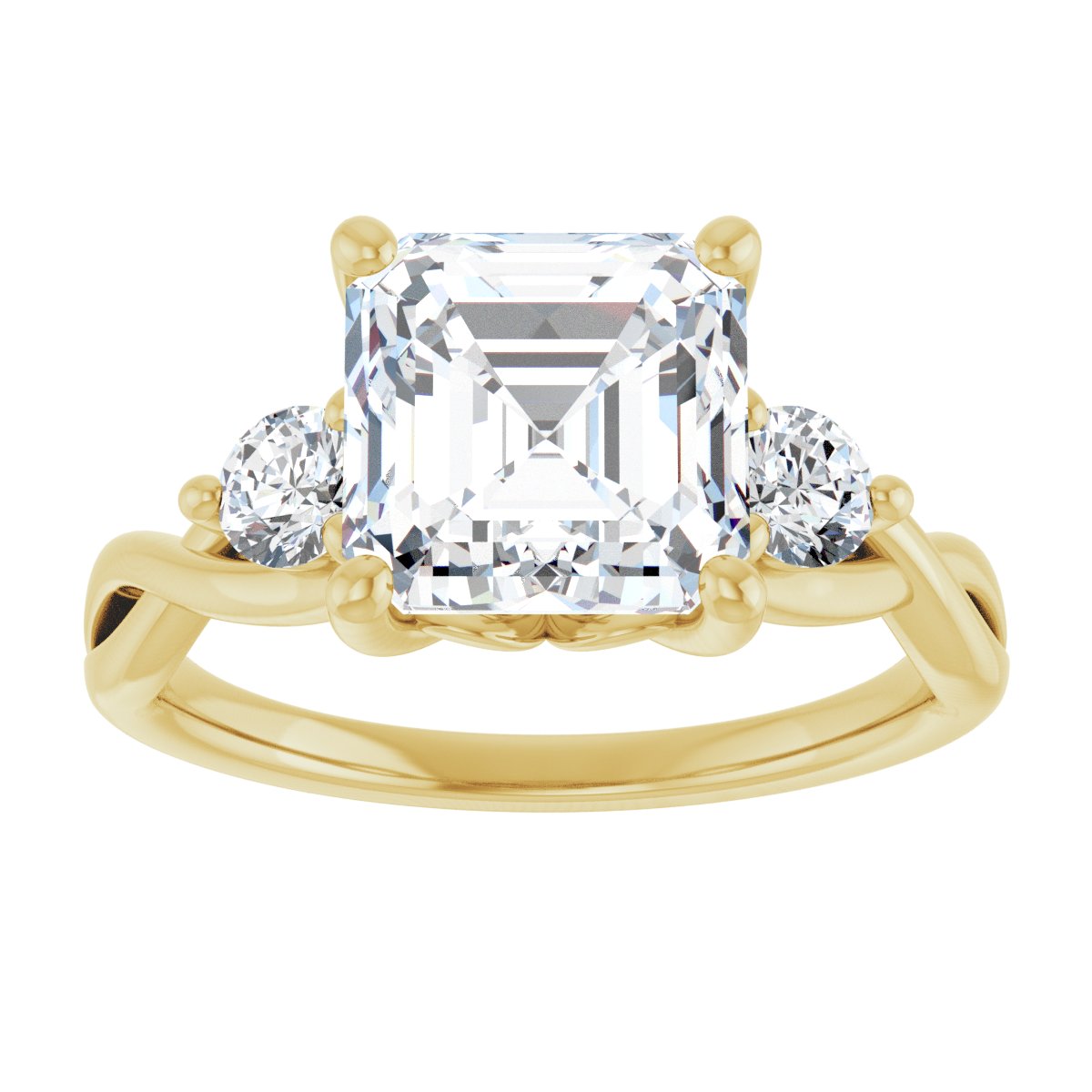Three-Stone Engagement Ring