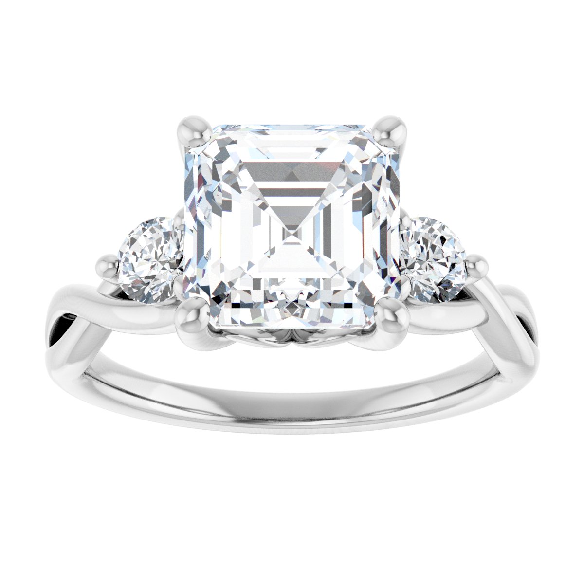 Three-Stone Engagement Ring