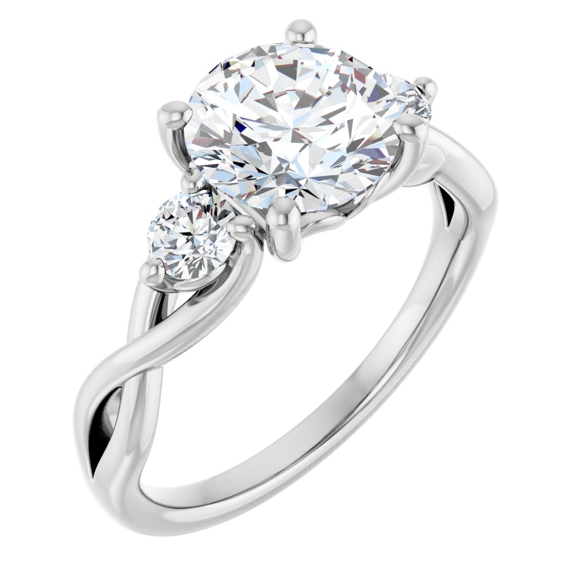 Three-Stone Engagement Ring