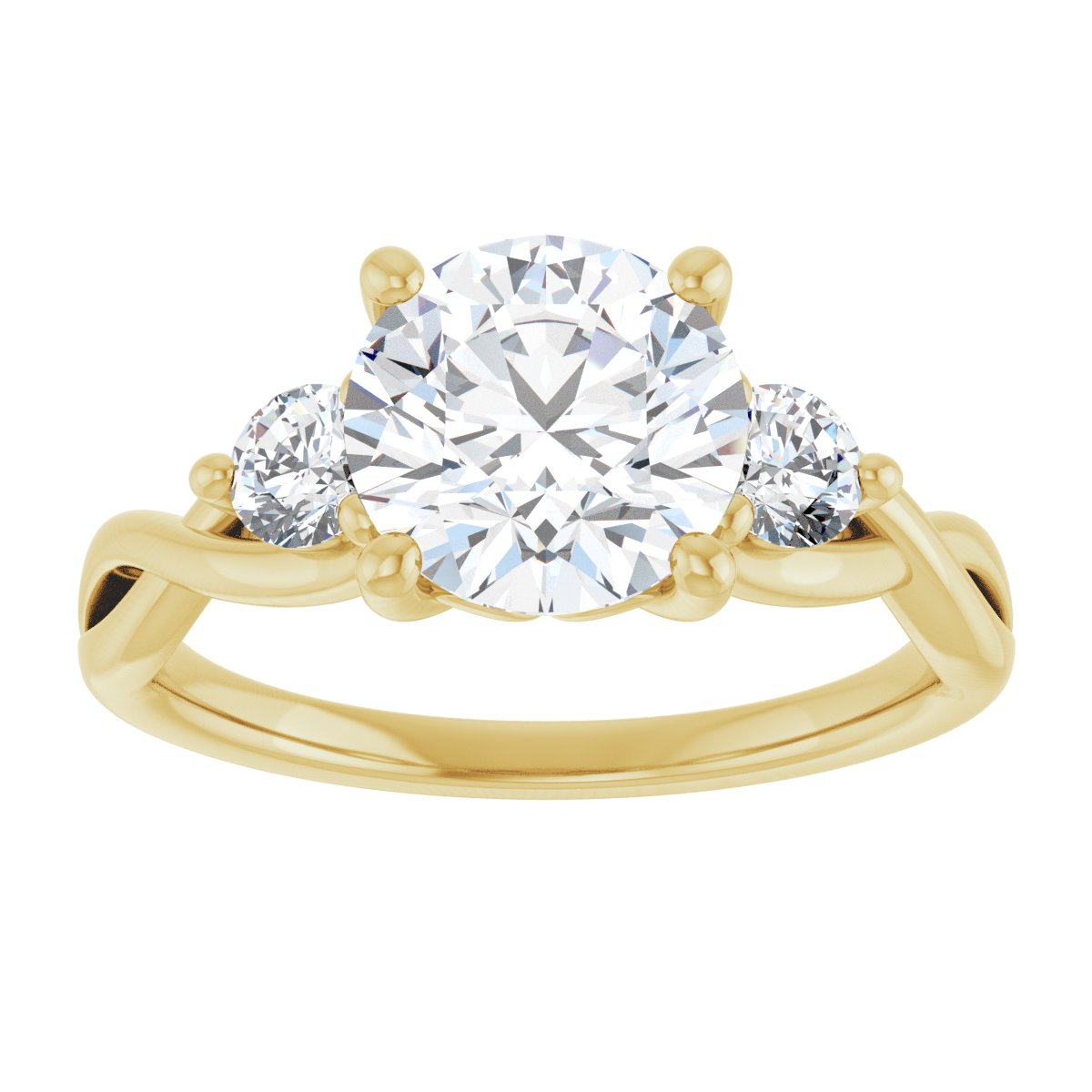 Three-Stone Engagement Ring