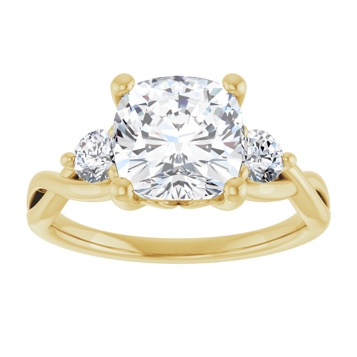 Three-Stone Engagement Ring