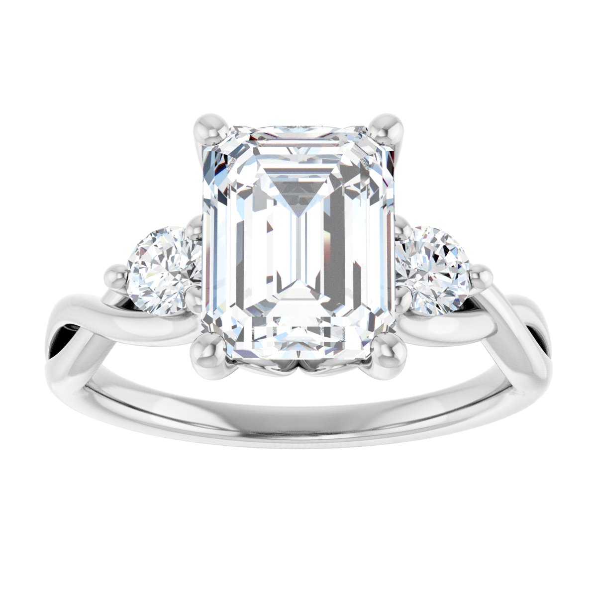 Three-Stone Engagement Ring