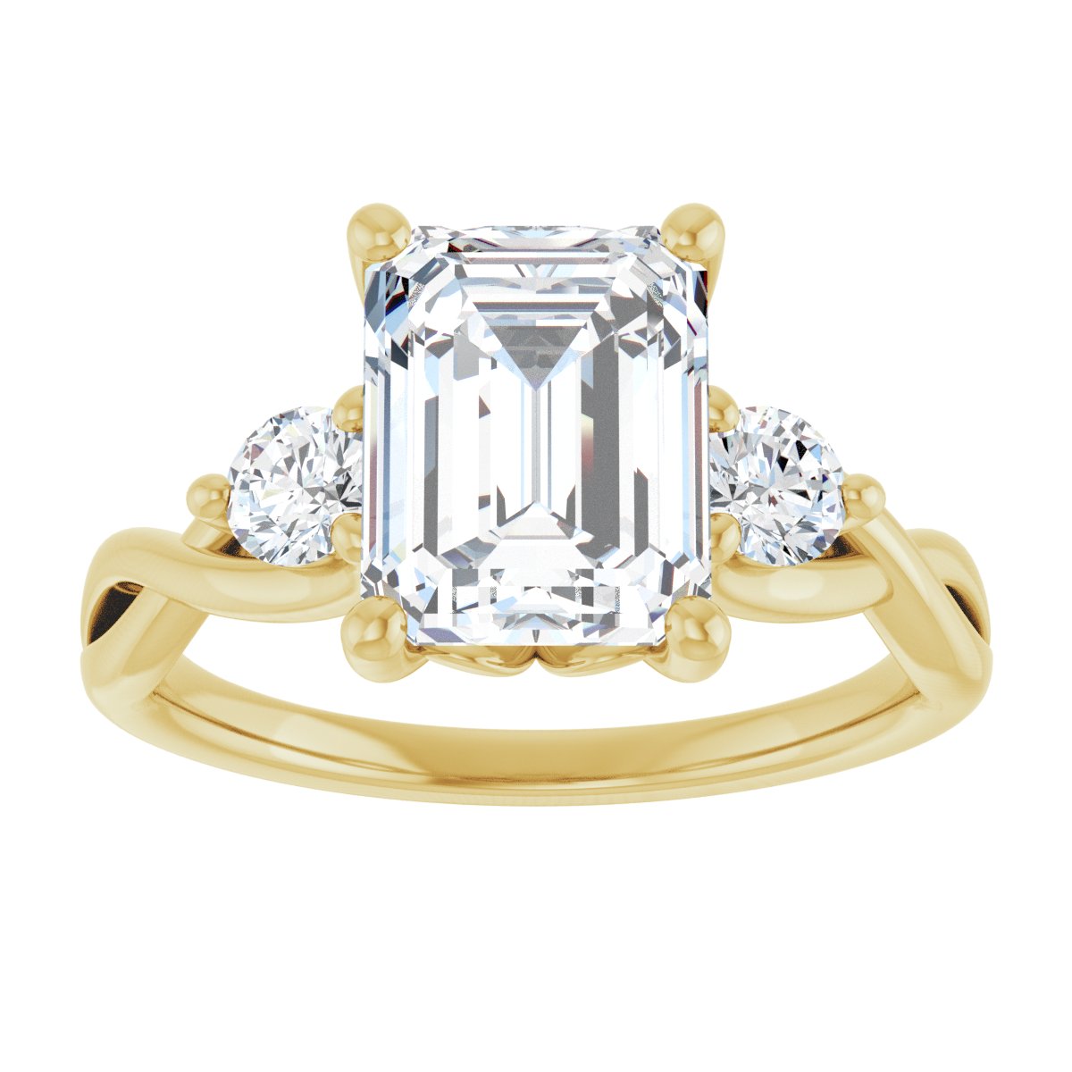 Three-Stone Engagement Ring