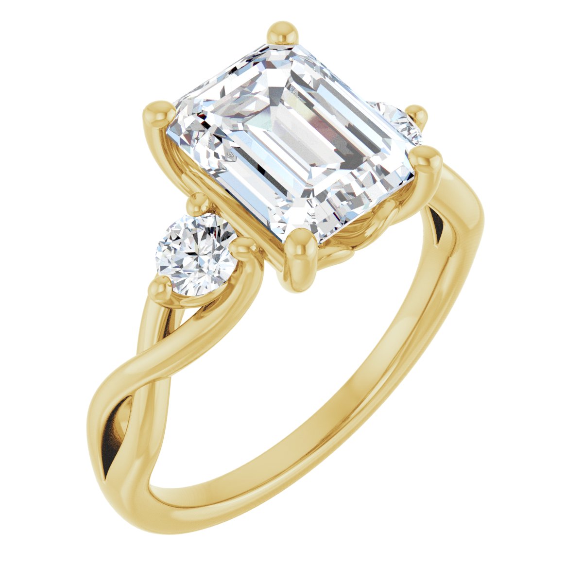 Three-Stone Engagement Ring