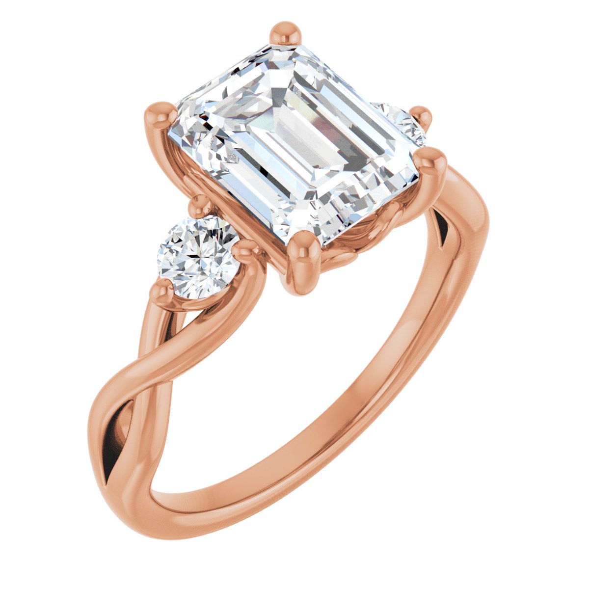 Three-Stone Engagement Ring