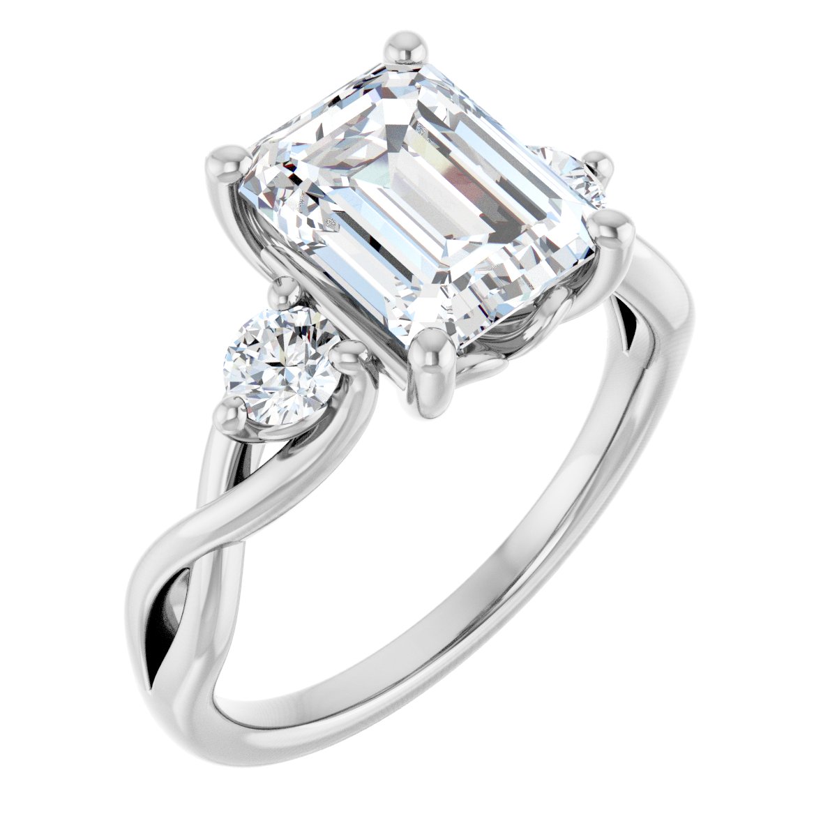 Three-Stone Engagement Ring