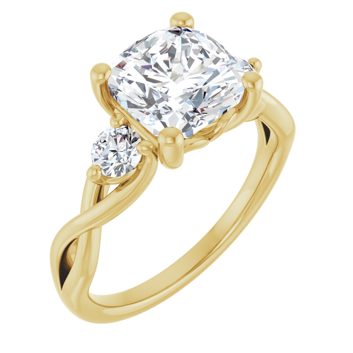 Three-Stone Engagement Ring