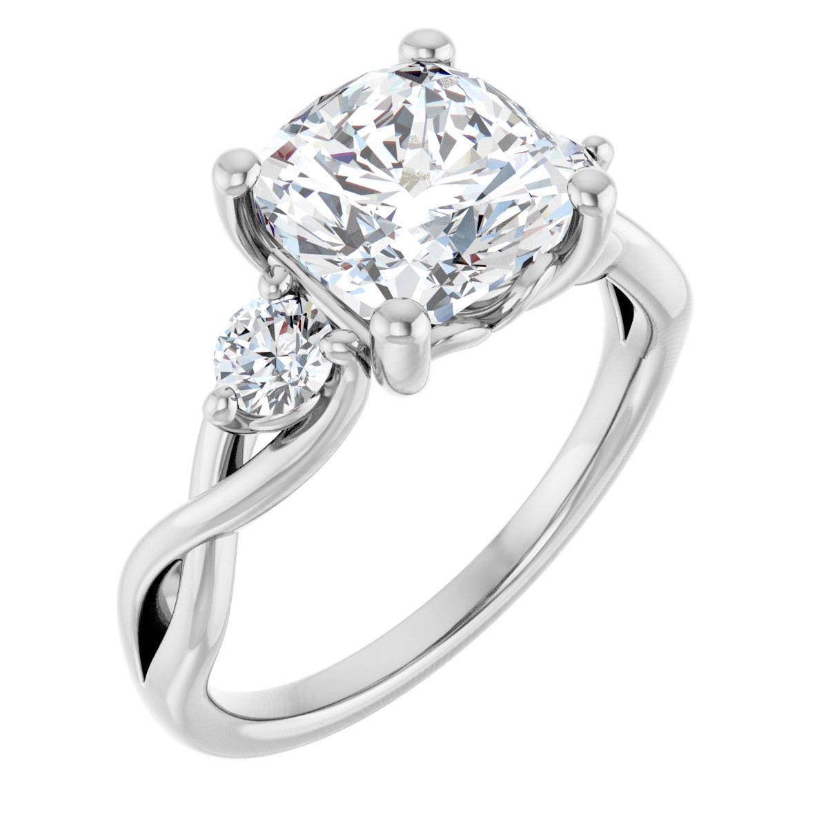 Three-Stone Engagement Ring