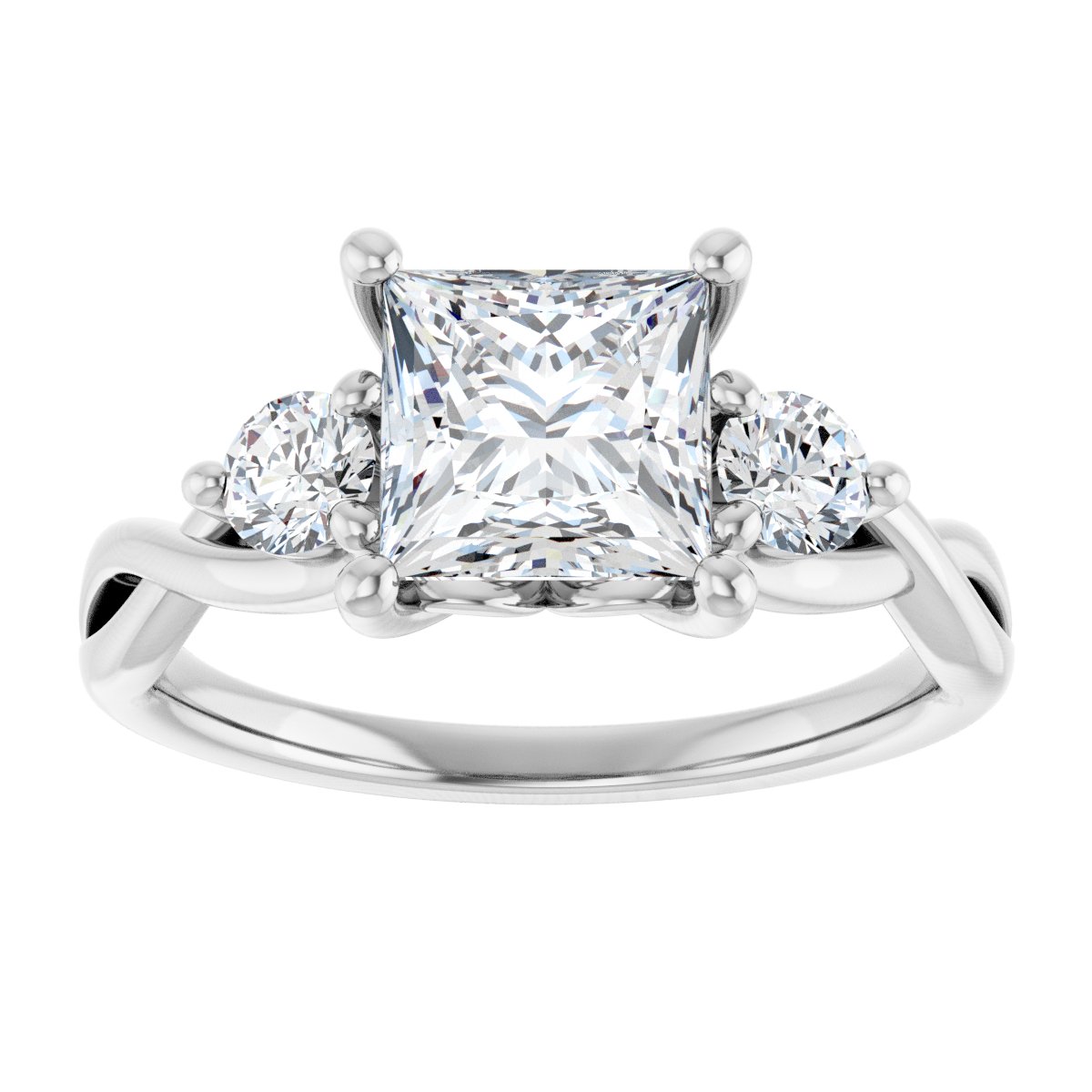 Three-Stone Engagement Ring