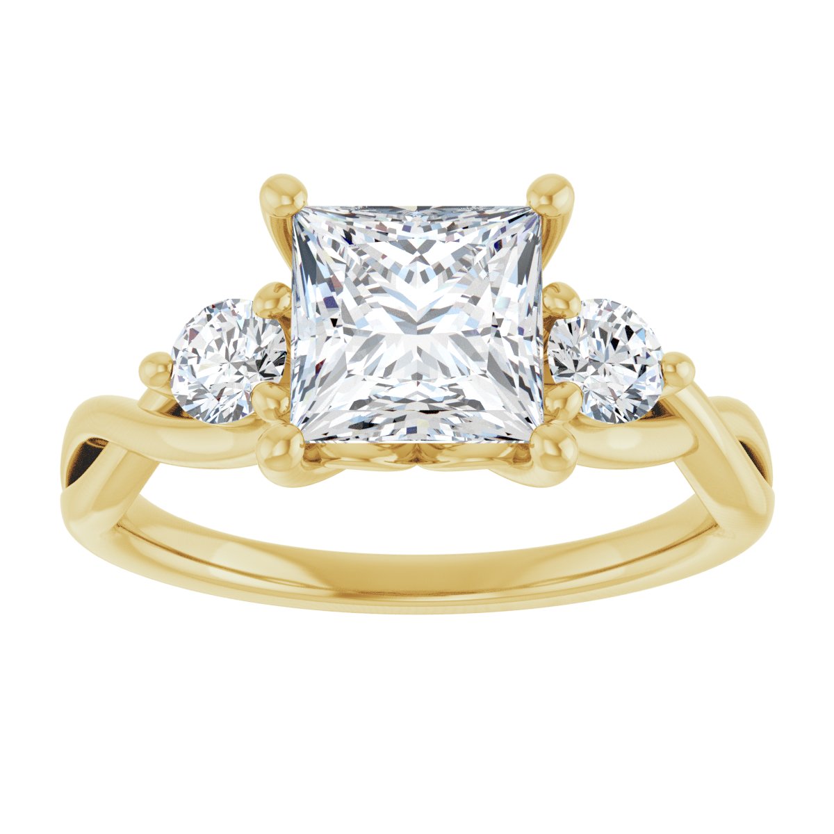 Three-Stone Engagement Ring