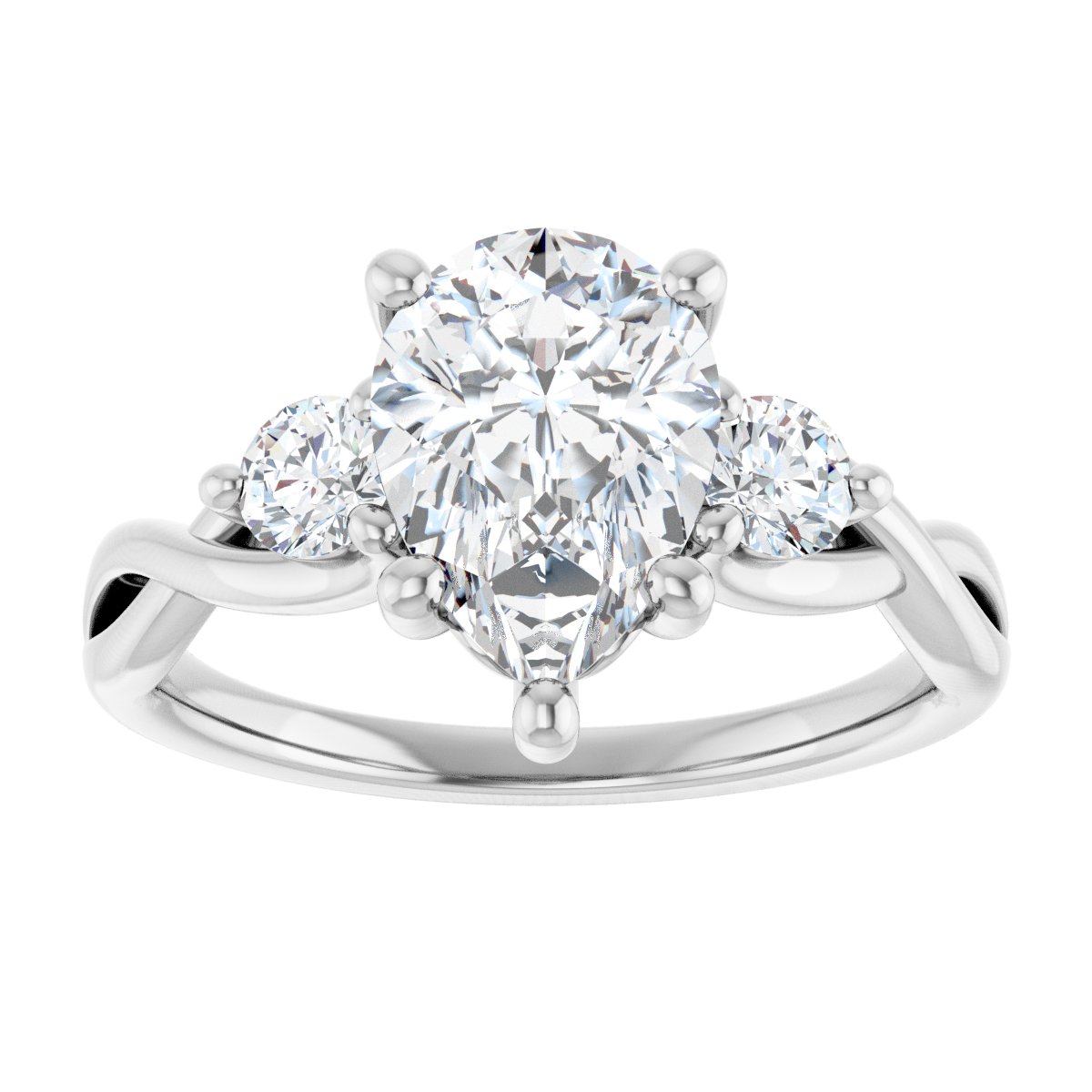 Three-Stone Engagement Ring
