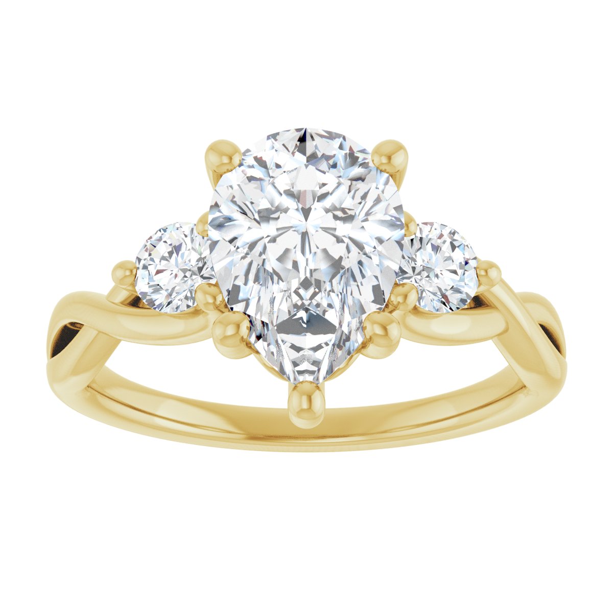Three-Stone Engagement Ring