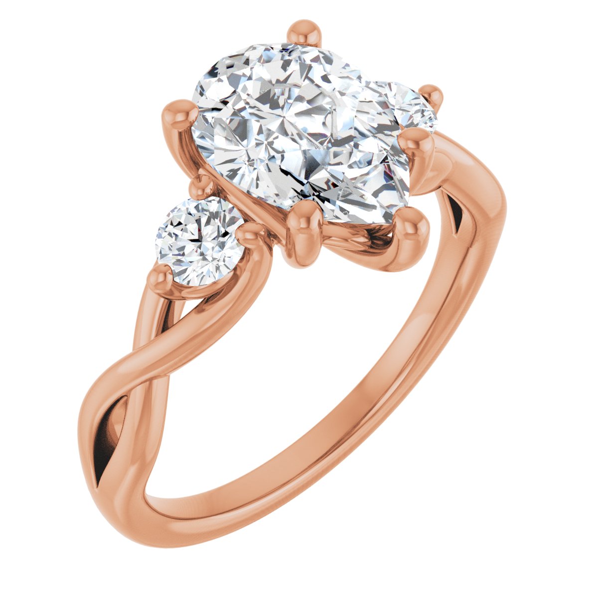 Three-Stone Engagement Ring