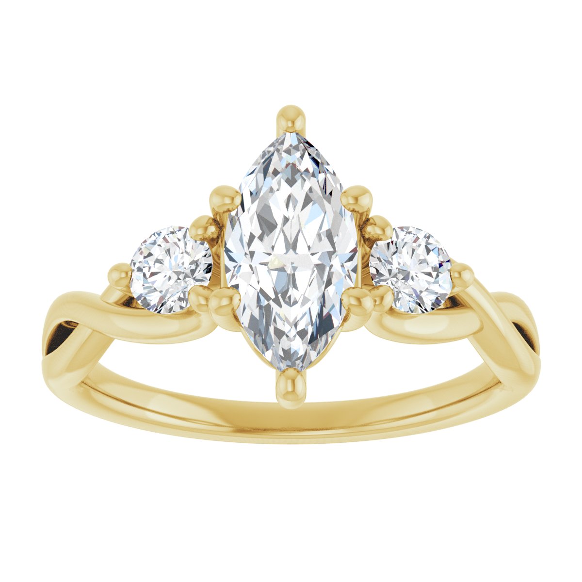 Three-Stone Engagement Ring