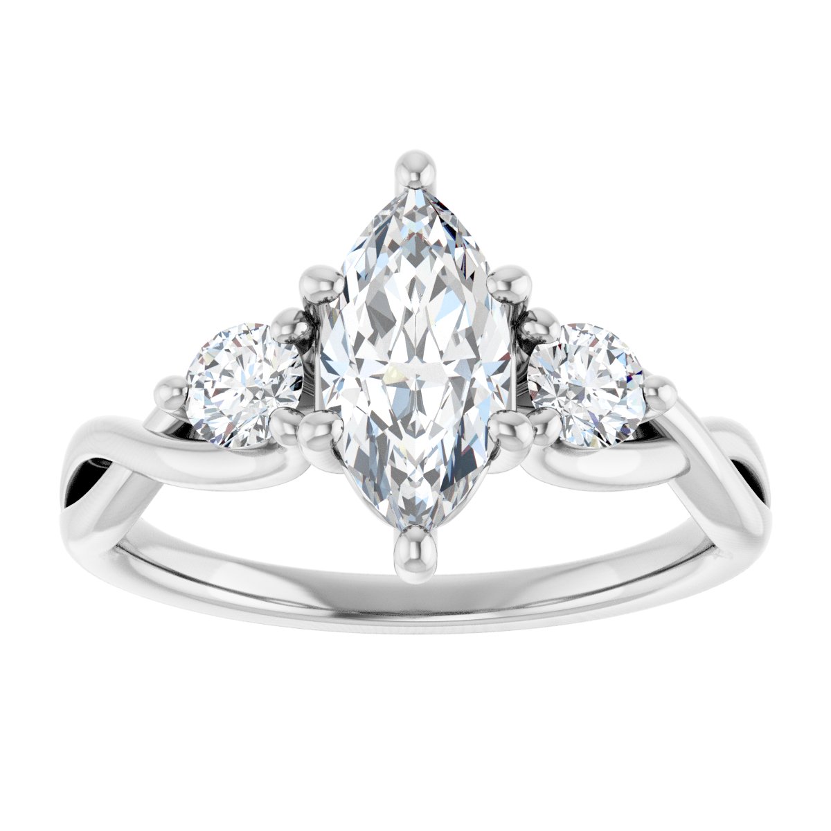 Three-Stone Engagement Ring