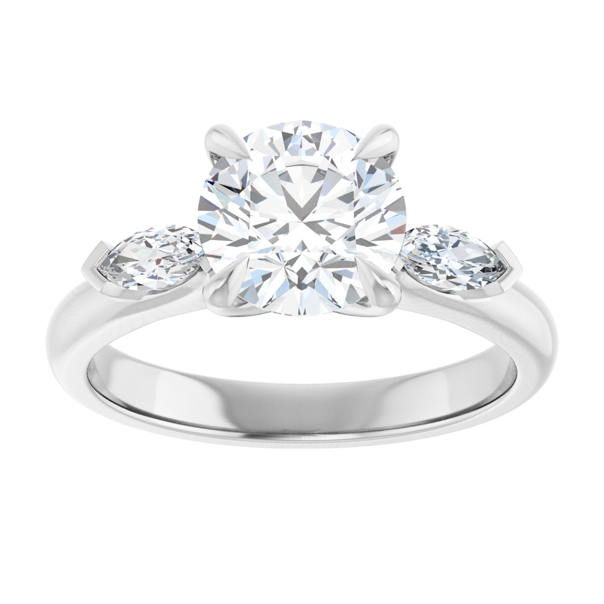 Three-Stone Engagement Ring