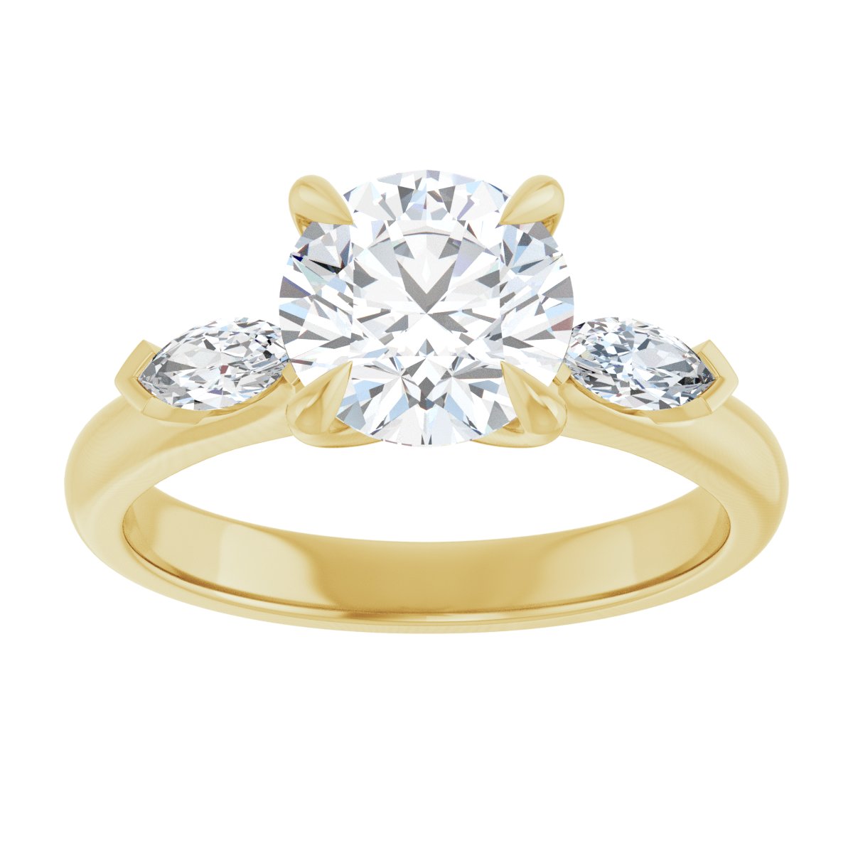 Three-Stone Engagement Ring