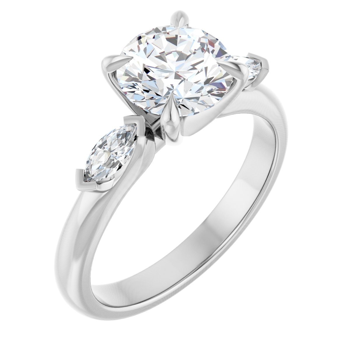 Three-Stone Engagement Ring