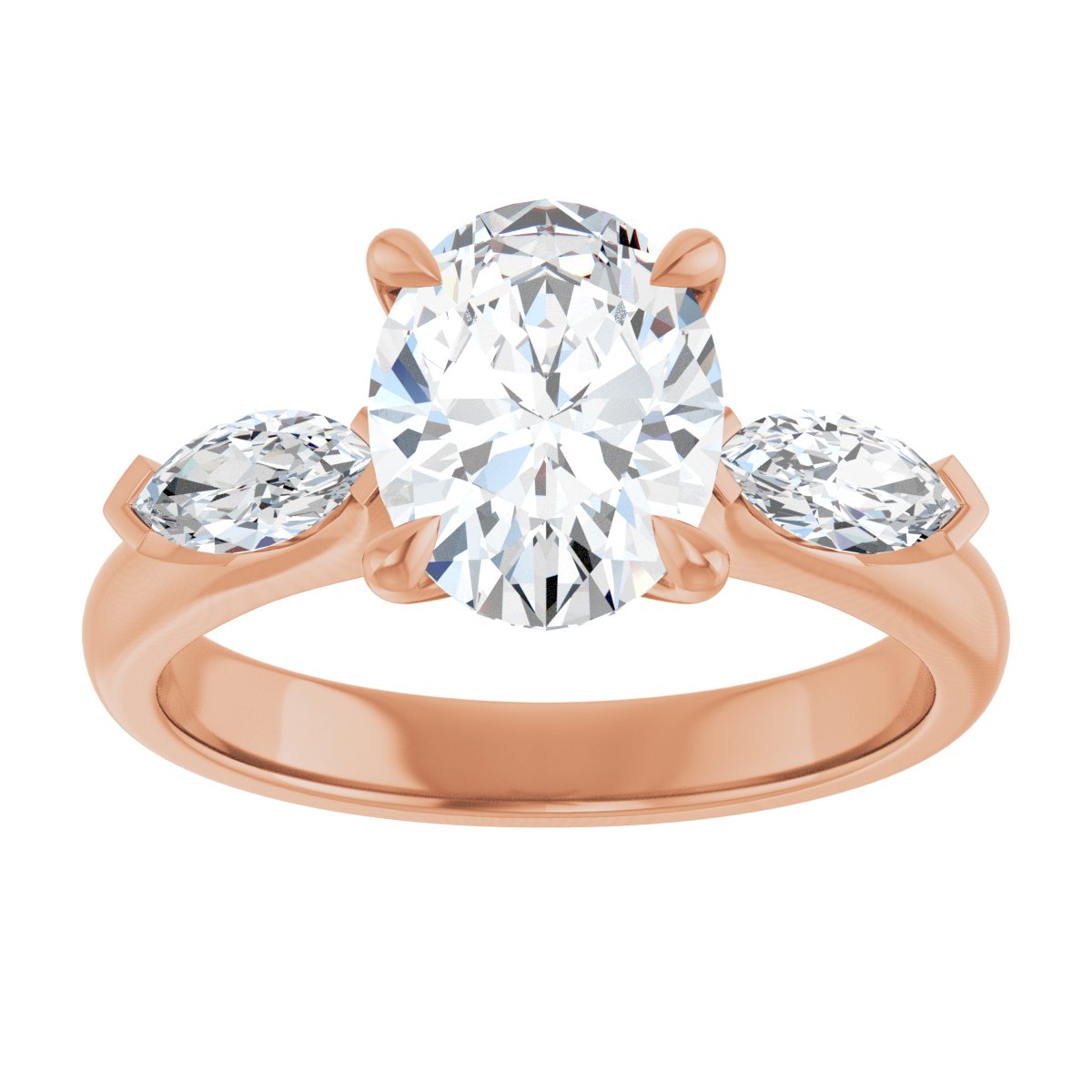 Three-Stone Engagement Ring