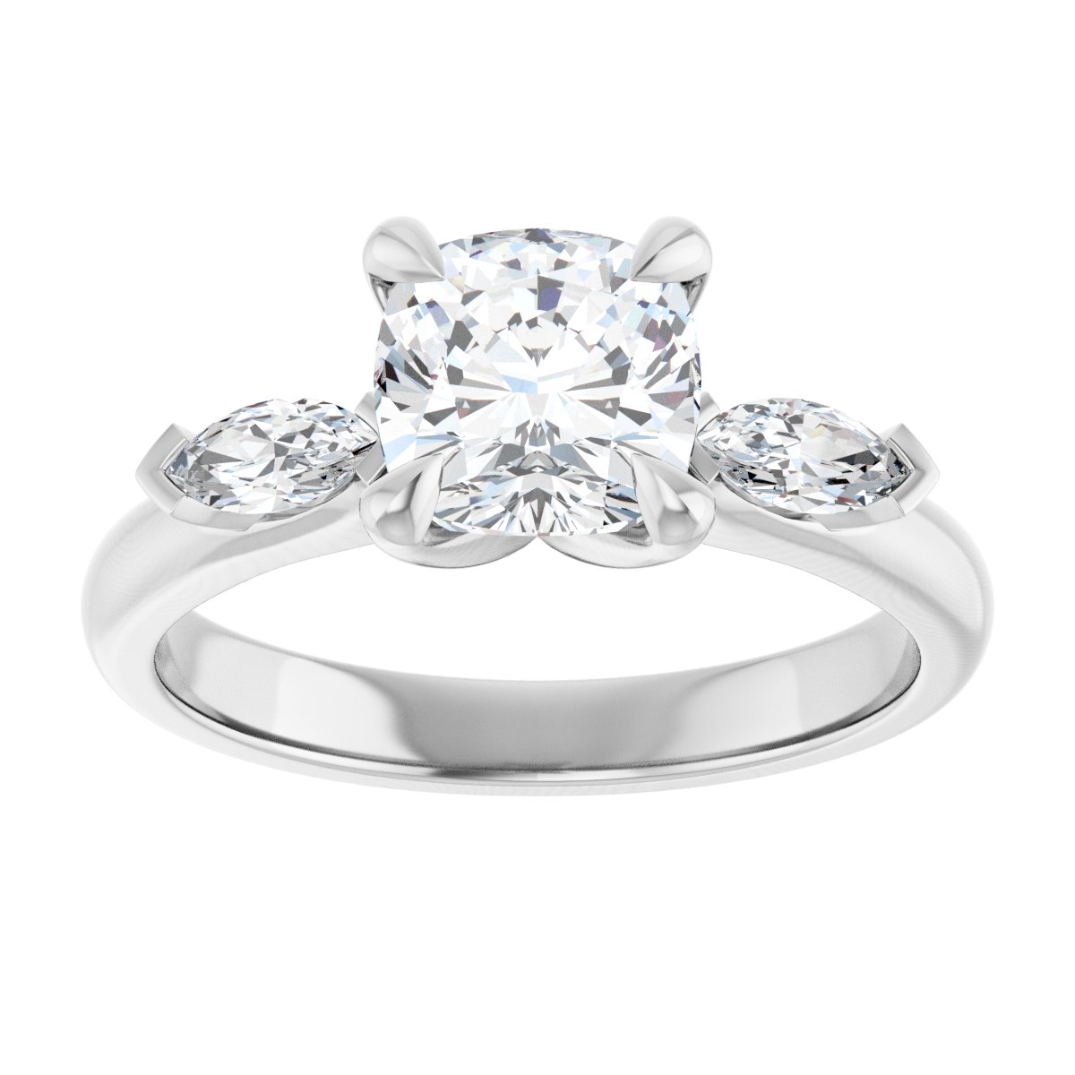 Three-Stone Engagement Ring