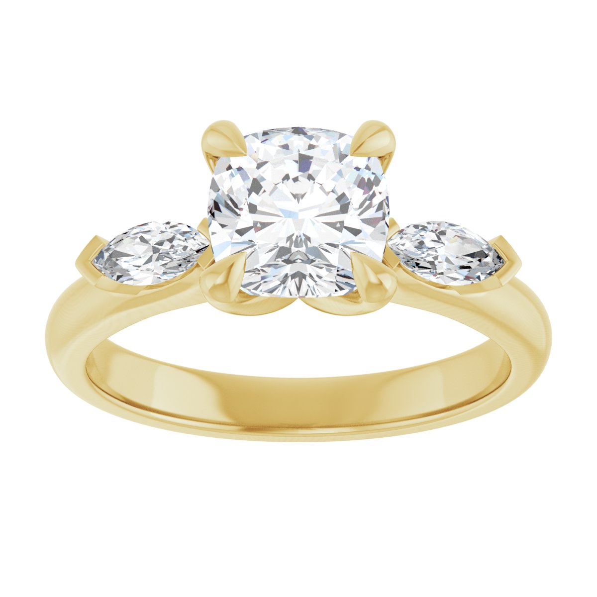 Three-Stone Engagement Ring